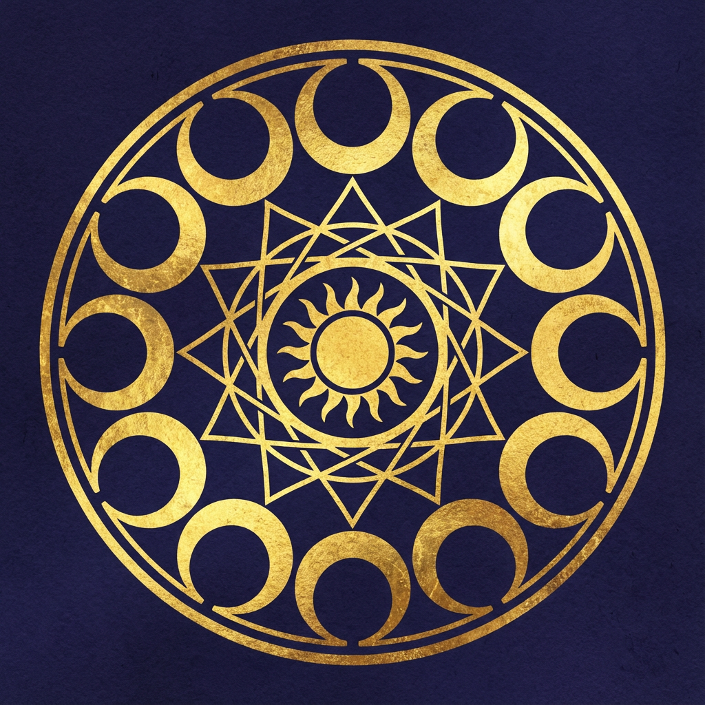 13-Moon Calendar Symbol